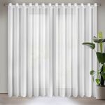 Firana na przelotkach DALIA 350 x 250 cm biały