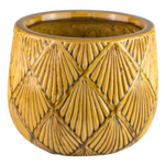 Donica ABANICO żółta L