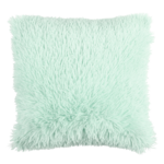 Poduszka SHAGGY 45 x 45 cm miętowa