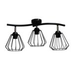 Oprawa oświetleniowa INDIANA 3 x E27 czarna