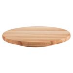 Deska obrotowa drewniana do serwowania FLORINA 30 cm lux