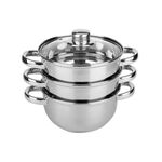 Garnek nierdzewny do gotowania na parze DIVAPORE 18 cm 4EL