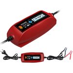 Prostownik do akumulatorów z mikroprocesorem 4 A LCD