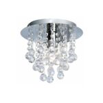 Plafon London crystal 60 W 1 x E27 chrom