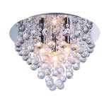 Plafon London crystal 40 W 3 x E14 chrom