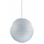 Lampa wisząca kula ⌀40 cm biały