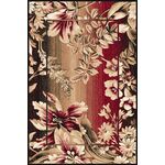 Dywan DATURA 160 x 220 cm bordowy