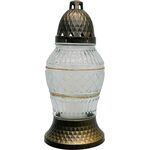 Znicz szklany LA503 brokatowy mix