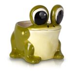 Osłonka ceramiczna żaba 15 cm