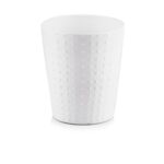 Osłonka ceramiczna cekiny biała 13 cm