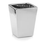 Osłonka ceramiczna camila srebrna 18 cm