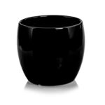 Osłonka ceramiczna kula czarna 15 cm