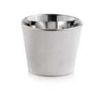Osłonka ceramiczna srebrna 12 cm