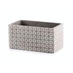 Osłonka rynna betonowa szara 27 cm