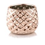 Osłonka ceramiczna różowe-złoto 16 cm