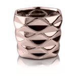 Osłonka ceramiczna różowe-złoto 15 cm