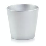 Osłonka ceramiczna srebrna 10 cm