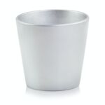 Osłonka ceramiczna srebrna 15 cm