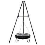 Grill wahadłowy na trójnogu OKLAHOMA fi. 71 cm