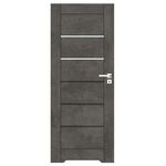 Drzwi wewnętrzne z podcięciem CHICAGO beton ciemny 70 lewe