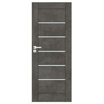 Drzwi pokojowe CHICAGO beton ciemny 90 prawe