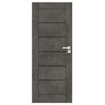 Drzwi pełne CHICAGO beton ciemny 80 lewe