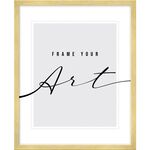 Rama 40 x 50 cm IL13,15,045 złota plexi