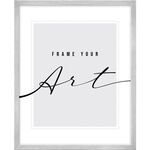 Rama 24 x 30 cm IL13,15,039 srebrna plexi