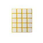 Podkładka filcowa samoprzylepna biała 20 x 20 20 sztuk ANDPOL