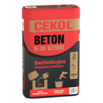 Dwufunkcyjna mieszanka betonowa B-30 szybki 25 kg CEKOL
