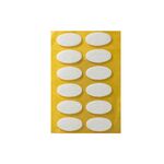 Podkładka filcowa samoprzylepna biała 15 x 30 12 sztuk ANDPOL