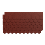 Gont bitumiczny ETA karpiówka 800 czerwony 3 m² Nexler