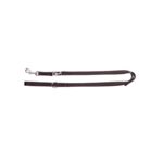 Smycz przedłużana z taśmy PP czarna 1 x 120-220 cm