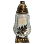 Znicz LW L-2710 Lilia 3D 35,5 cm złoty