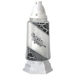 Znicz Z-35 róża 29,5 cm biały