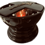 Znicz tradycyjny Ceramika SZT2 36 cm czarny Ilumini