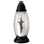 Znicz Z-24/Z 28 cm złoty czarny