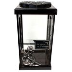 Lampion Fermo 30 cm srebrny