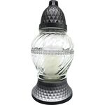 Znicz LA73CYR1 24 cm srebrny