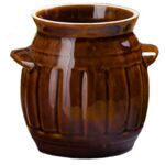 Beczka mała 1,2 l brązowa