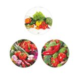 Komplet zakrętek  ⌀82 6z warzywa 10 sztuk