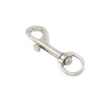 Karabińczyk ozdobny niklowany 53 mm ANDPOL