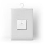 Bieżnik dekoracyjny Jowita 40 x 200 cm biało-srebrny