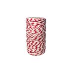 Sznurek wędliniarski biało - czerwony 10 dkg ANDPOL