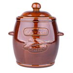 Beczka hermetyczna 3 l z pokrywą Ogórki