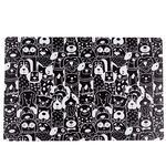 Mata stołowa zwierzaki 28 x 43 cm czarny pies