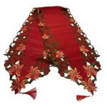 Bieżnik w kwiaty z chwostem 38 x 176 cm