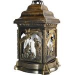 Znicz szklany 207 SZ 26 cm 80 g złoty