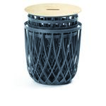 Zestaw koszy UNIQUBO SET5 antracytowy 5 sztuk