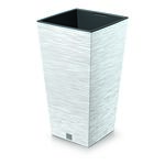 Doniczka FURU SQUARE biały 39,5 x 39,5 x 75,5 cm